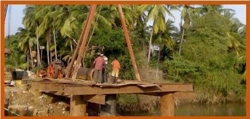 Off-Shore Piling Works